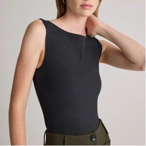 Quince NWT Boatneck Jersey Stretch Top - XS